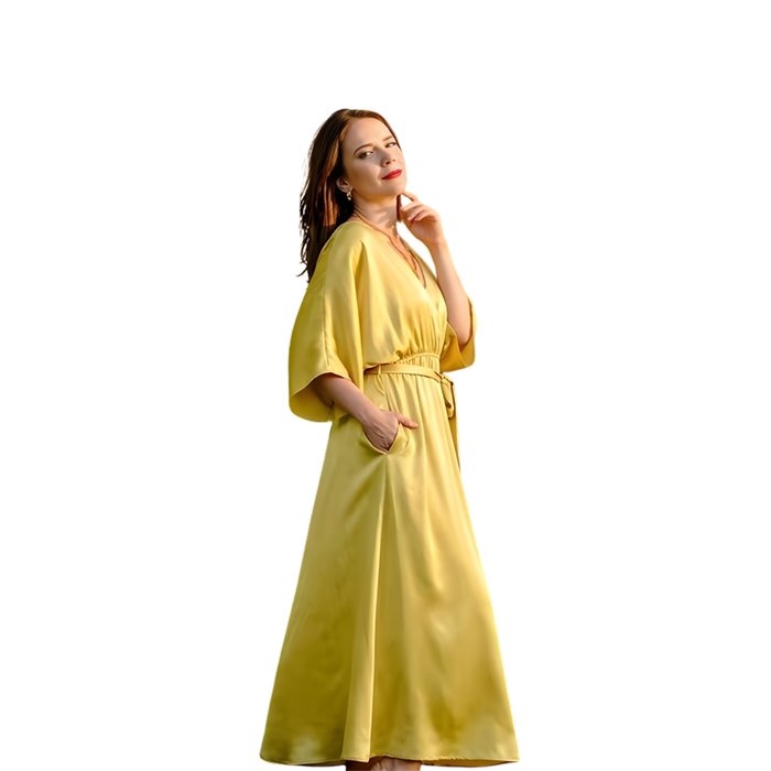 Soleil Drape Dress Image